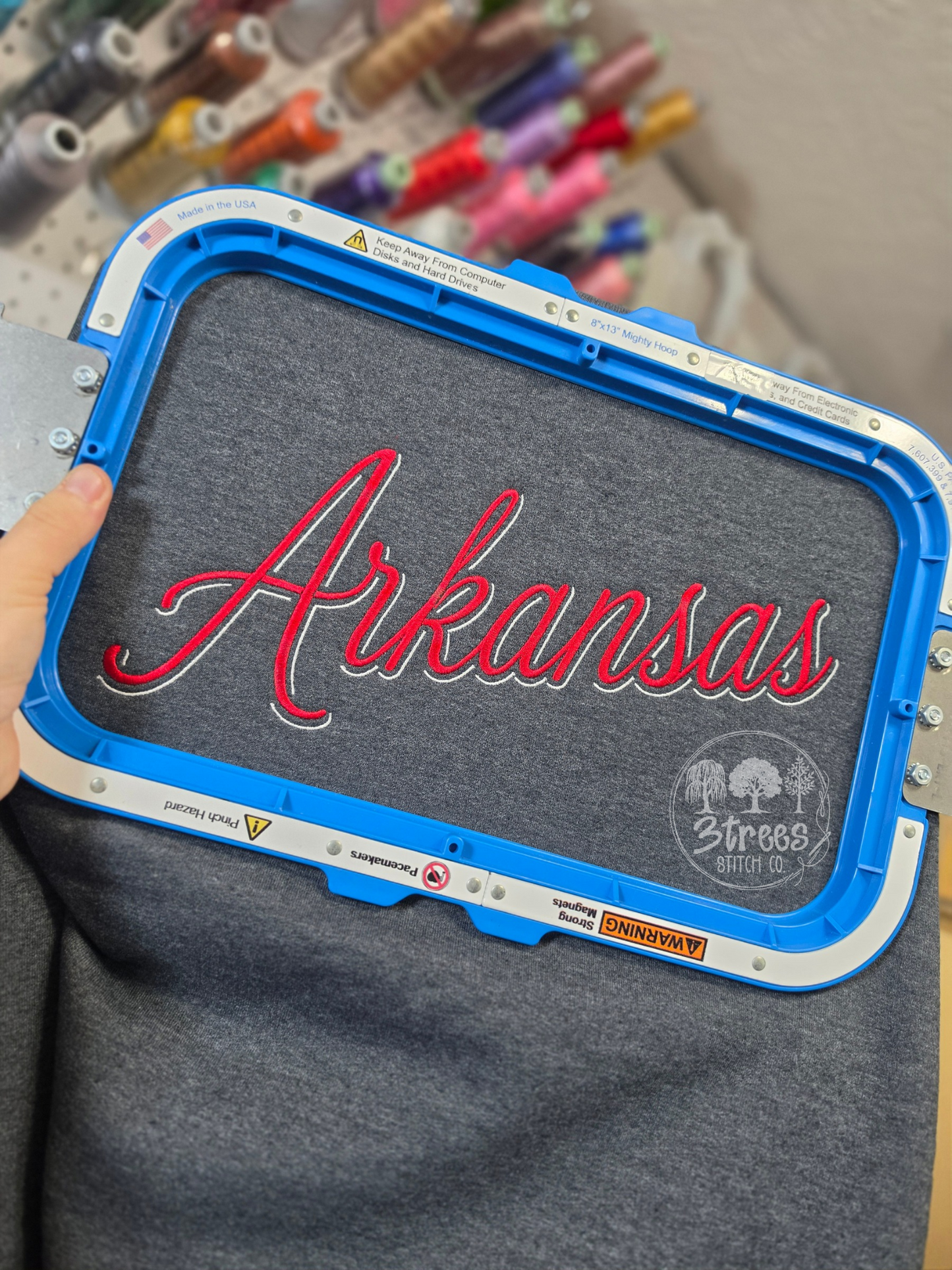 ARKANSAS | EMBRODIERED SWEATSHIRT