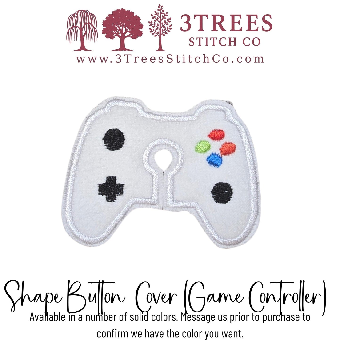 Game Controller Shape - Gtube GJtube Peg Tube Feeding Tube - Button Covers