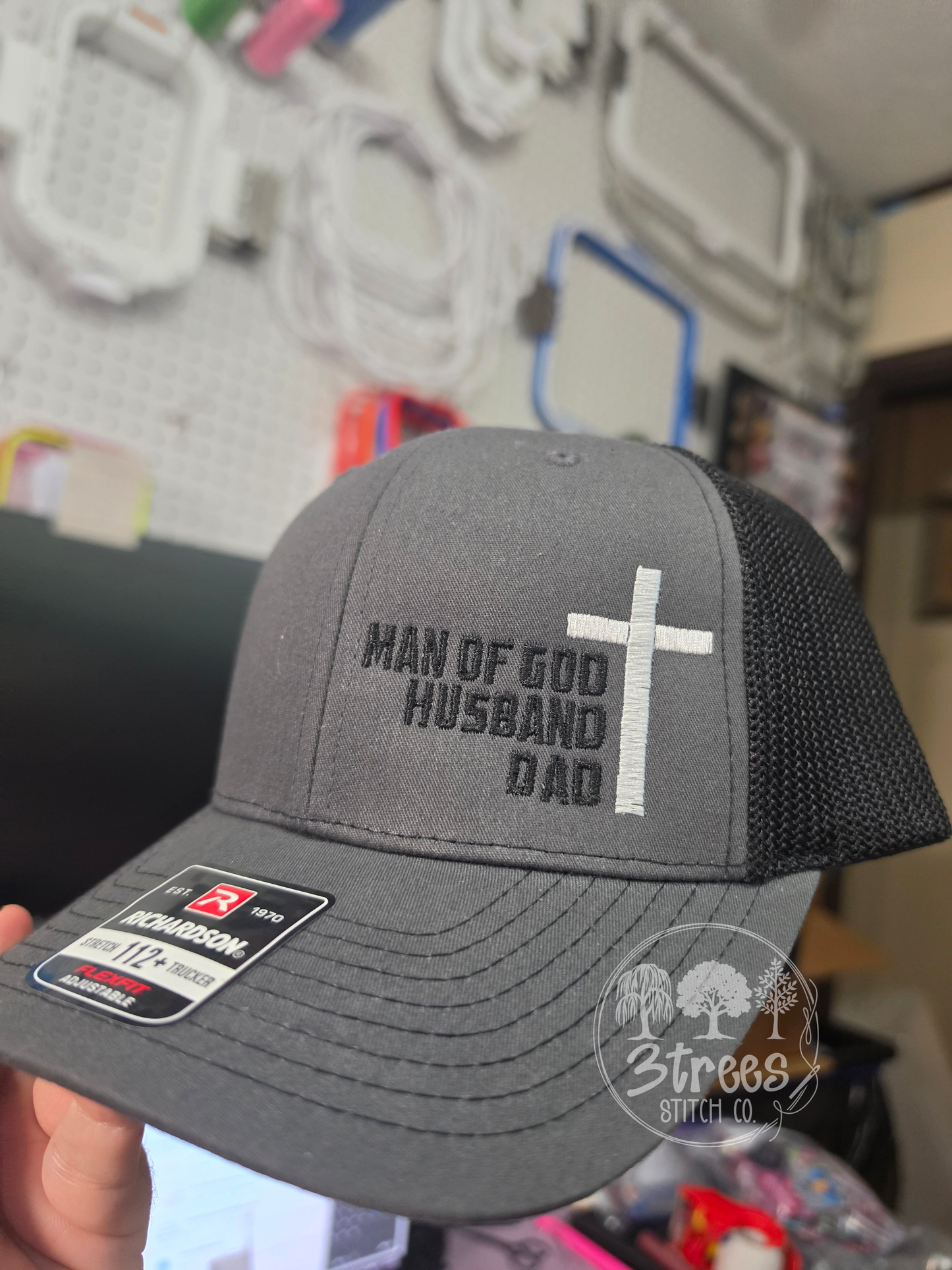 Man of God, Husband, Dad Hat