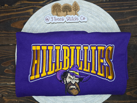 Hillbillies - Purple Crewneck