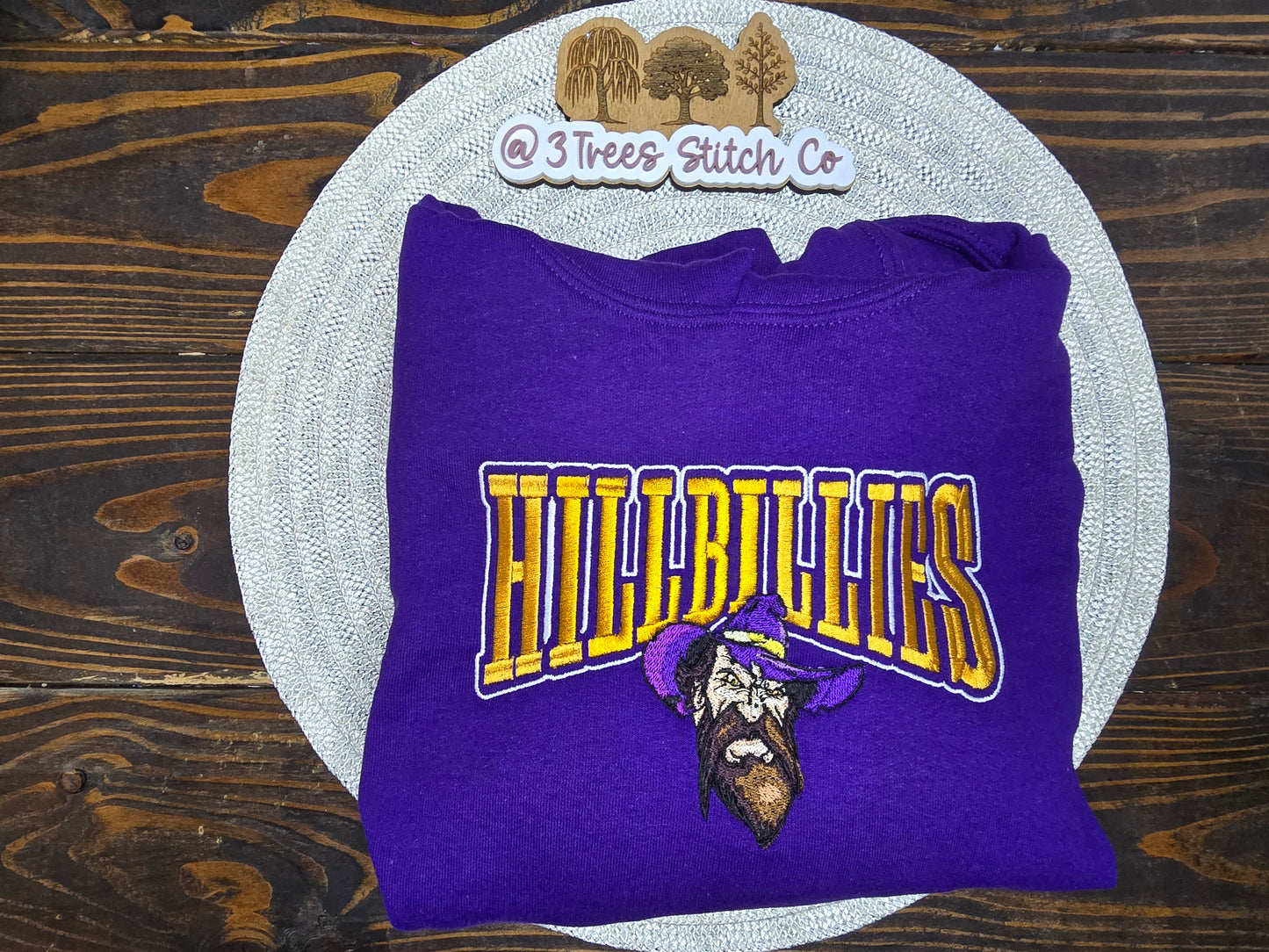 Hillbillies - Purple Crewneck