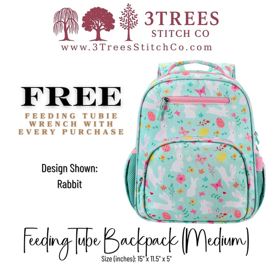 Rabbit-Kid Friendly (Medium) - Feeding Tube Backpack