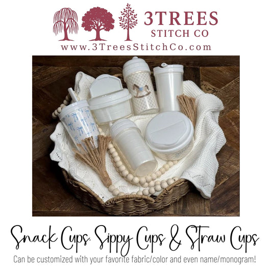Personalized Straw, Sippy & Snack Cups
