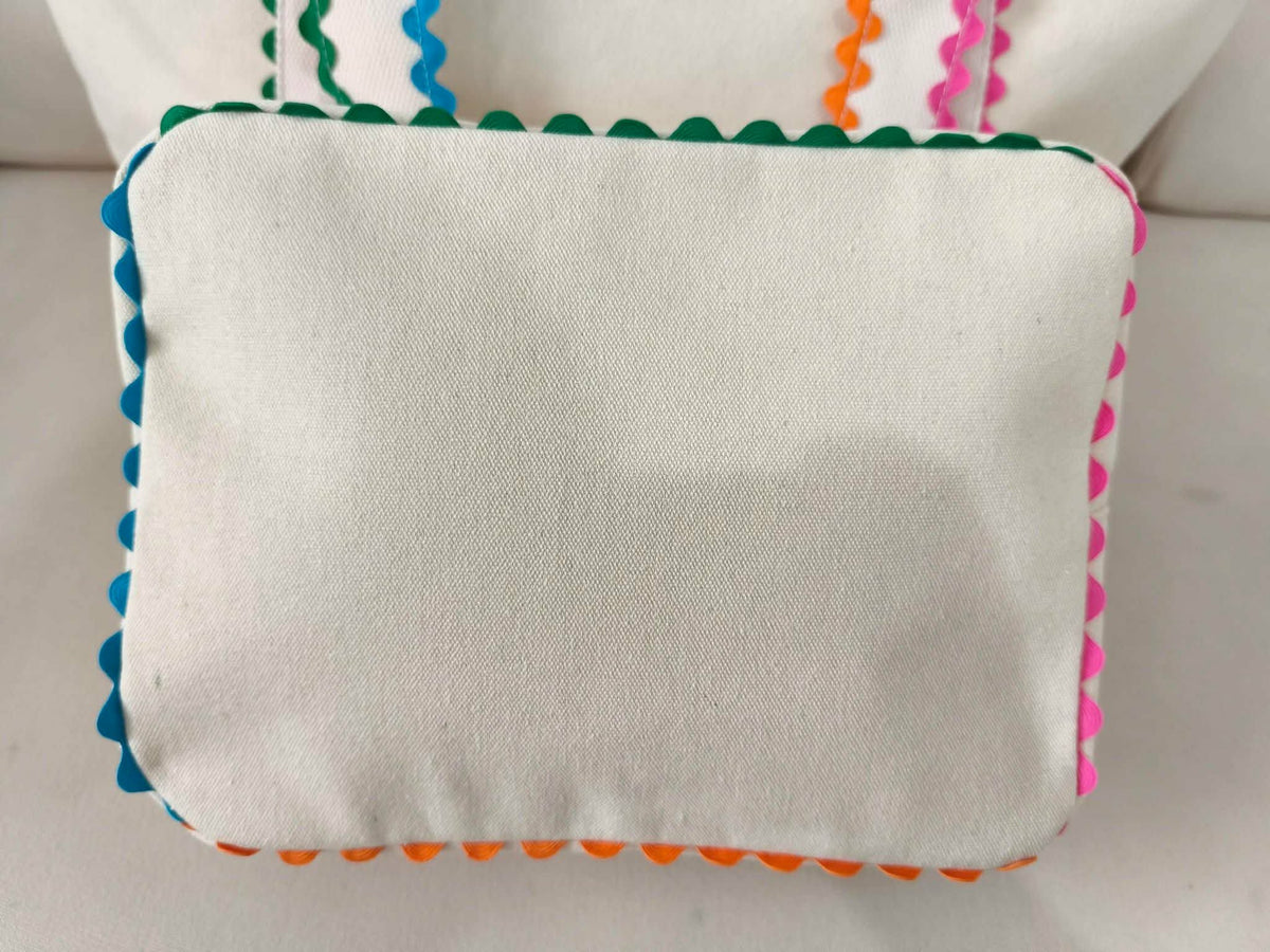 Canvas Bags (Ric Rac Trim)