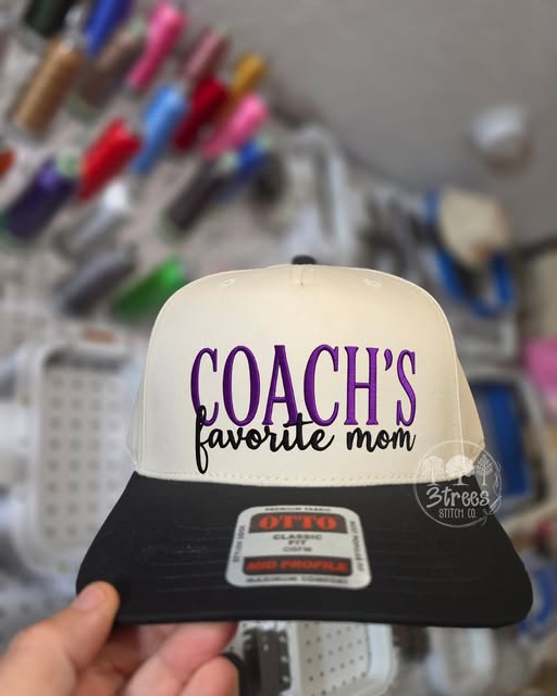 COACHES FAVORITE MOM | EMBROIDERED HAT