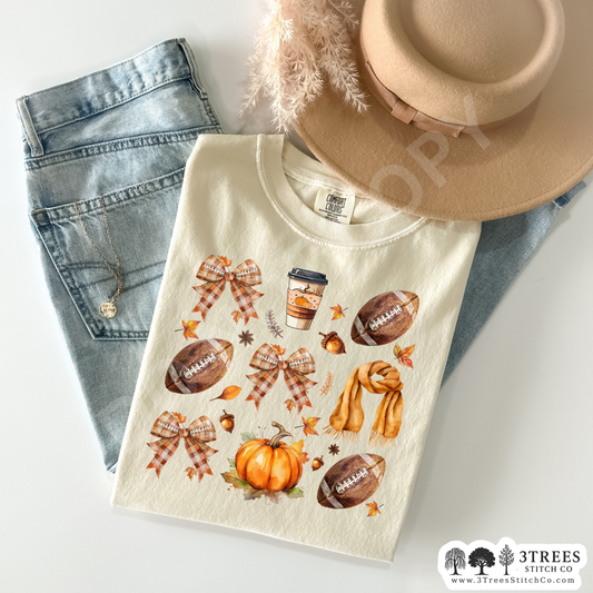 Fall Football Collage