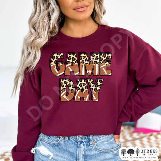 Game Day Cheetah Football