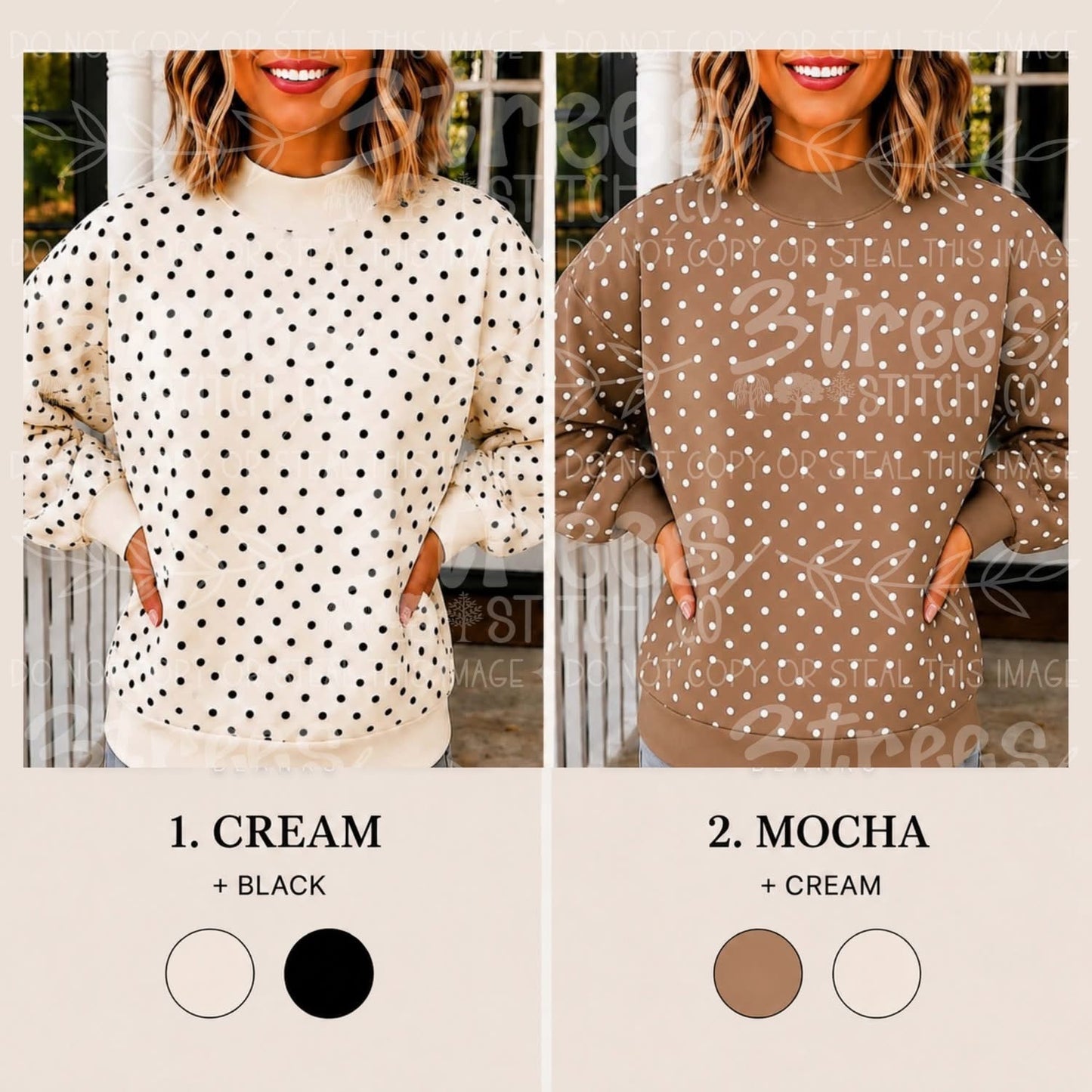 POLKA DOT MOCKNECKS | PREORDER ETA END OCTOBER