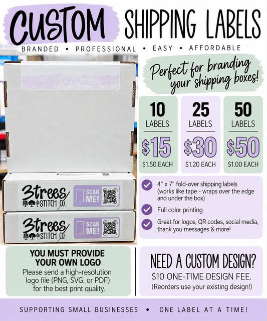 Custom Shipping Label