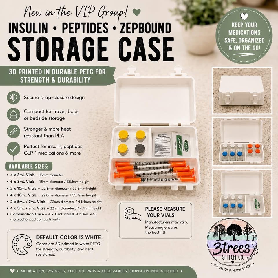 STORAGE CASE | INSULIN - PEPTIDES - ZEPBOUND