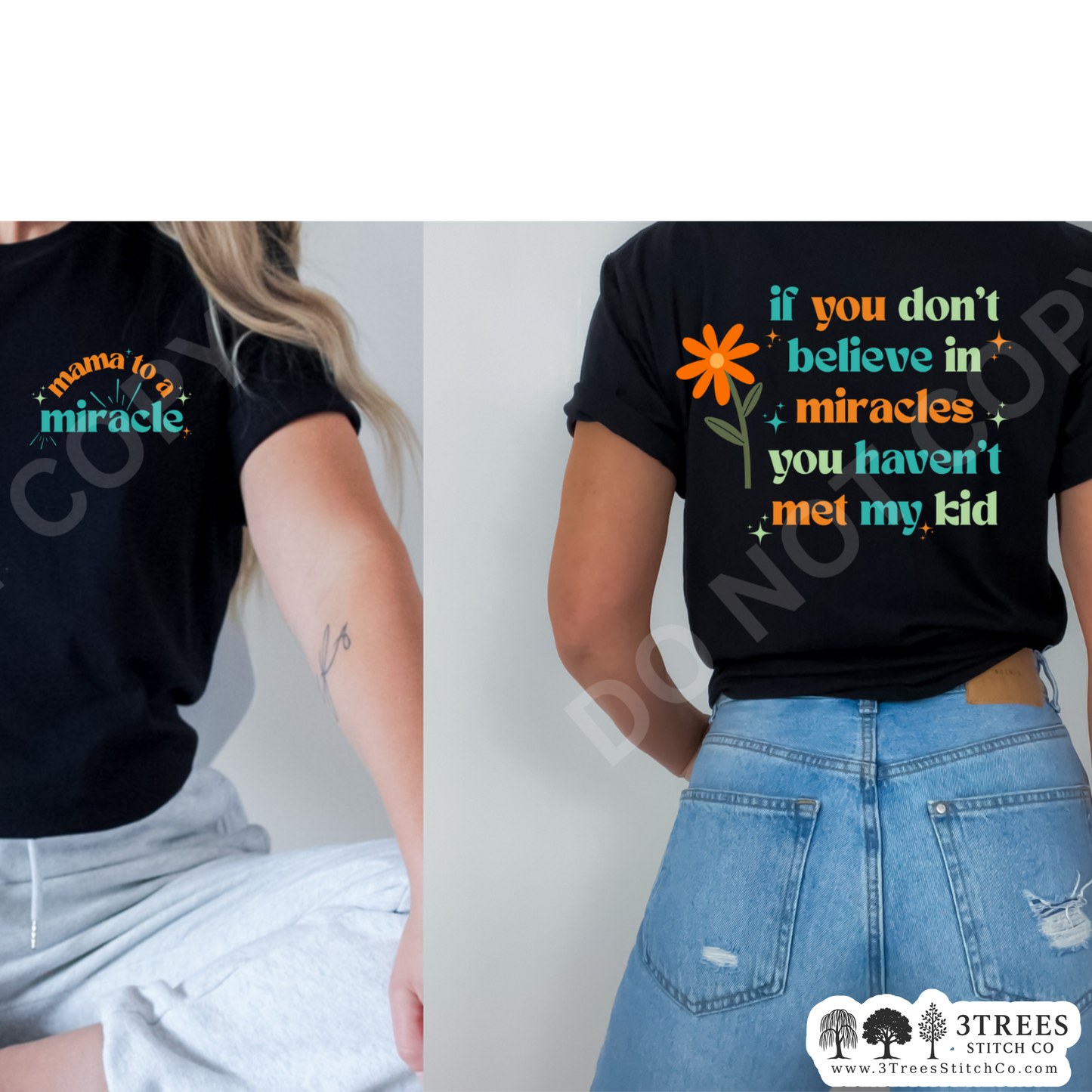 If You Don't Believe in Miracles (Front & Back Design)