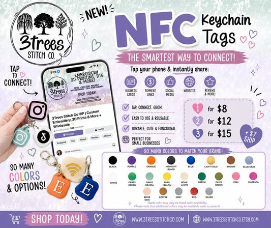 NFC KEYCHAIN TAG