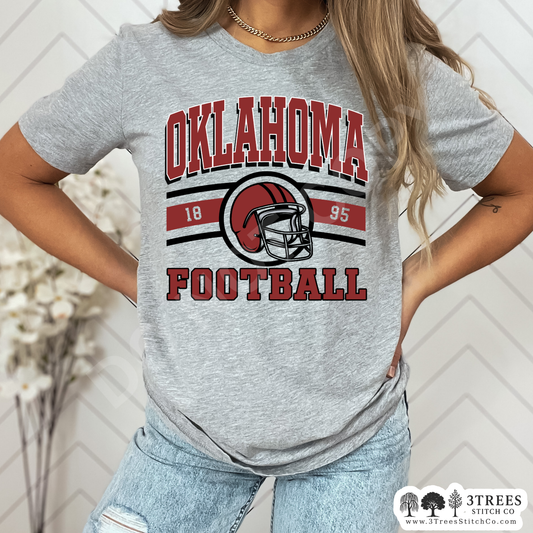 Oklahoma Football Helmet