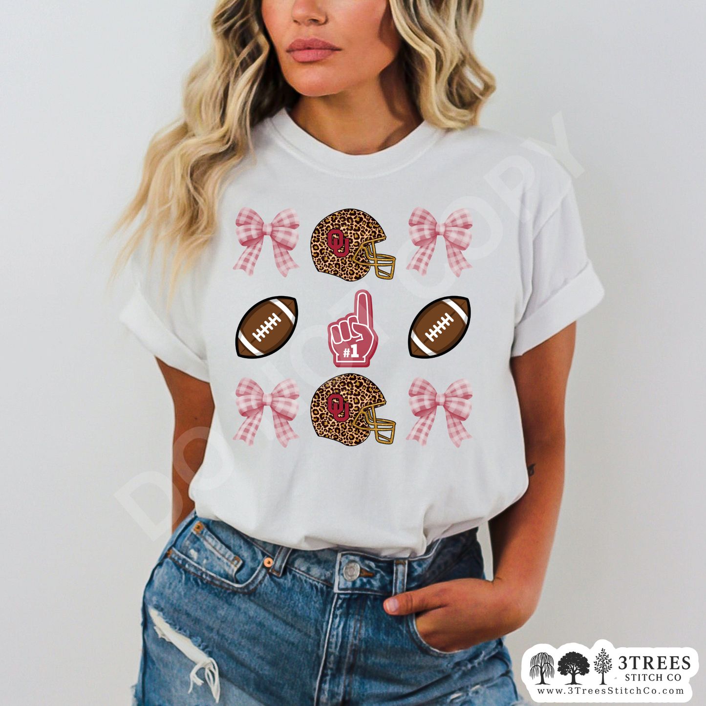 Oklahoma Sooners Coquette Collage