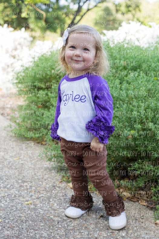 Ruffle Raglan