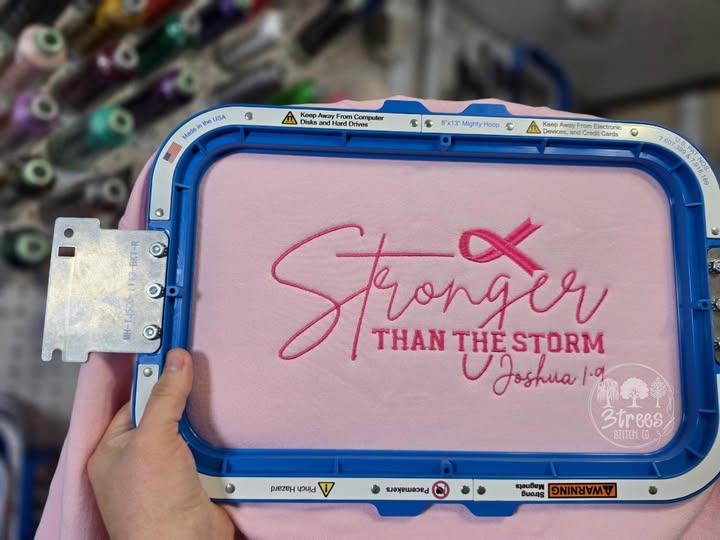 STRONGER THAN THE STORM Crewneck