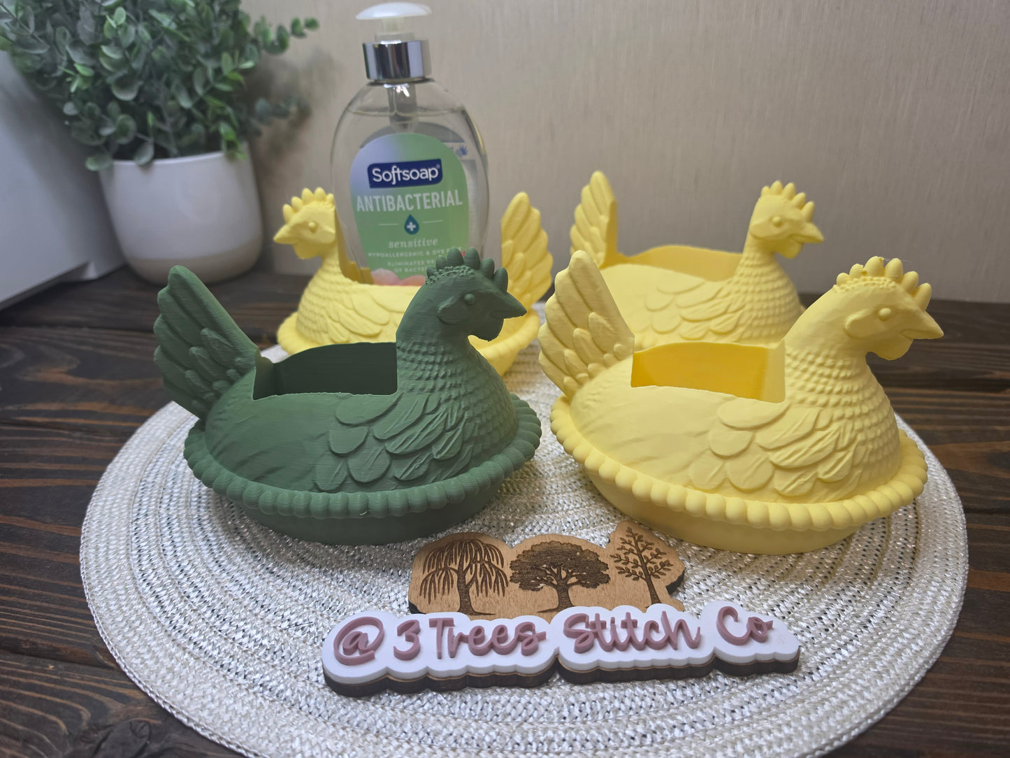 Hen On A Nest Soap Dispenser