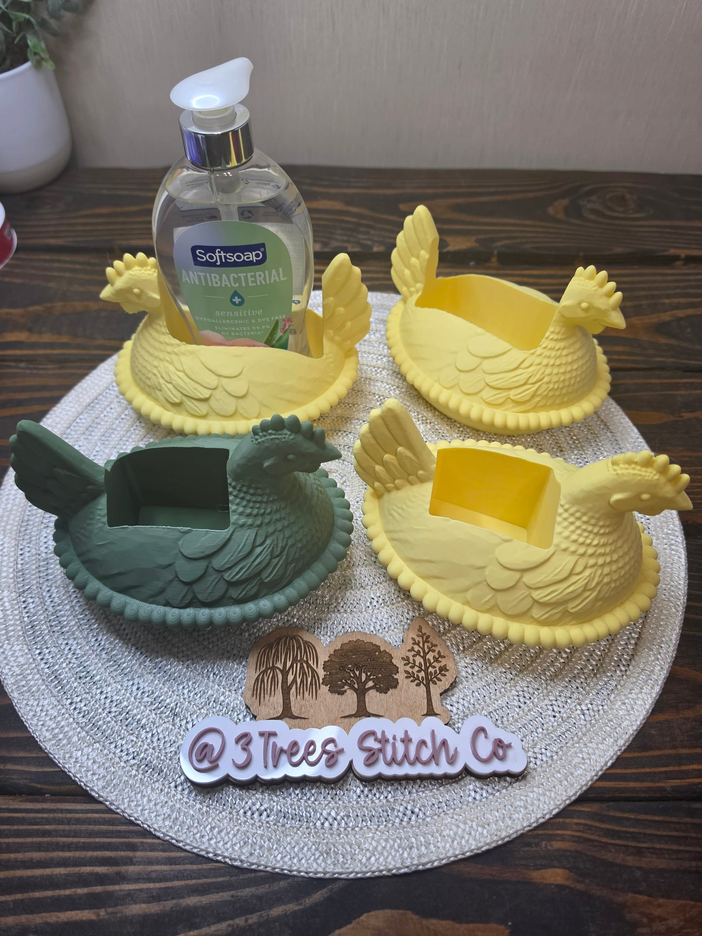 Hen On A Nest Soap Dispenser