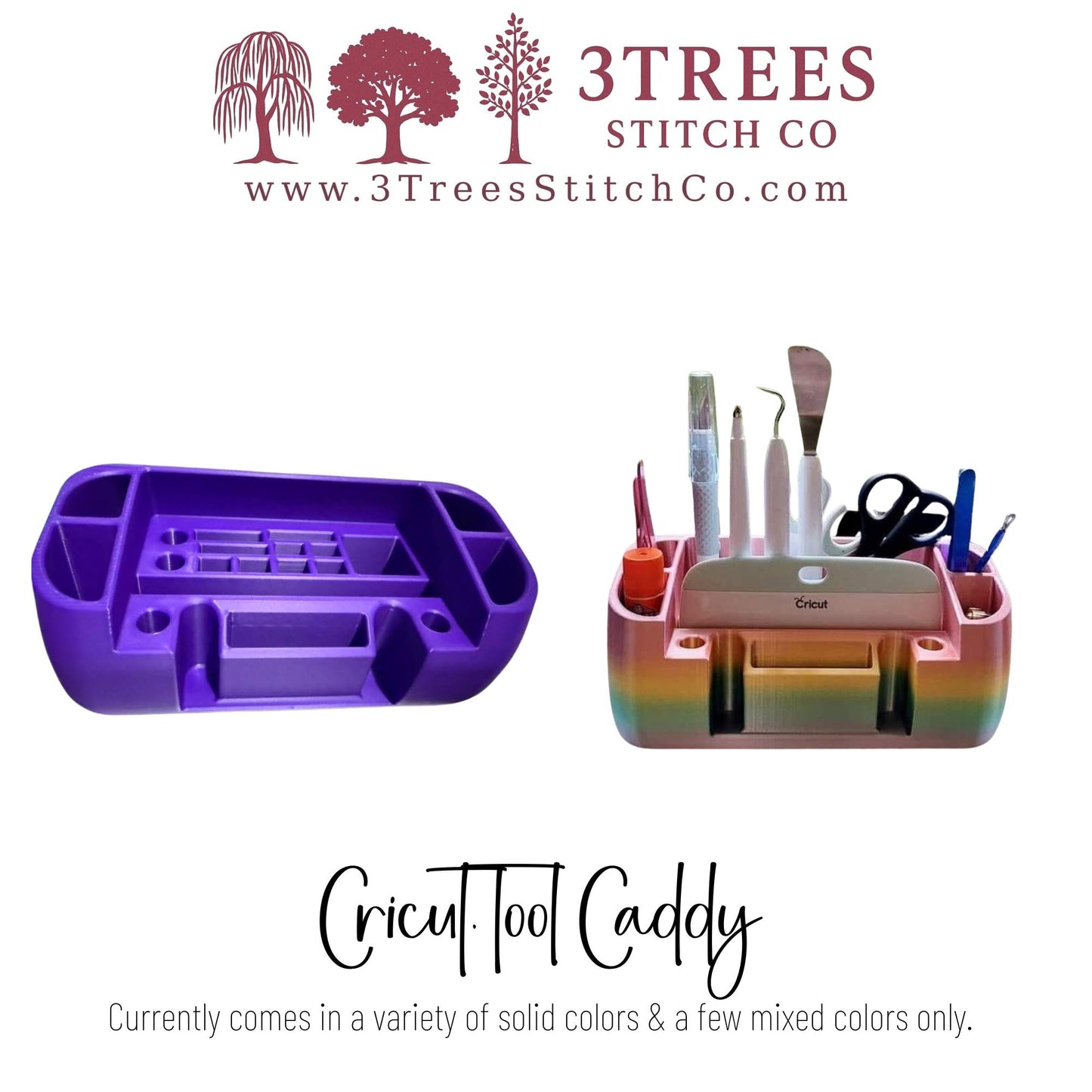 Cricut Tool Caddy Organizer – Holds Weeding Tools, Scissors, Pens & More – Multiple Colors – Desk Organizer for Crafters