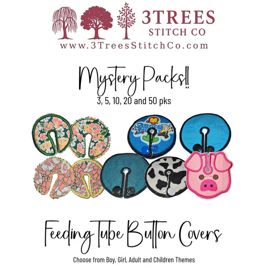 Pack of 5 - Mystery Tubie Pads – Random Assortment Based on Your Chosen Theme