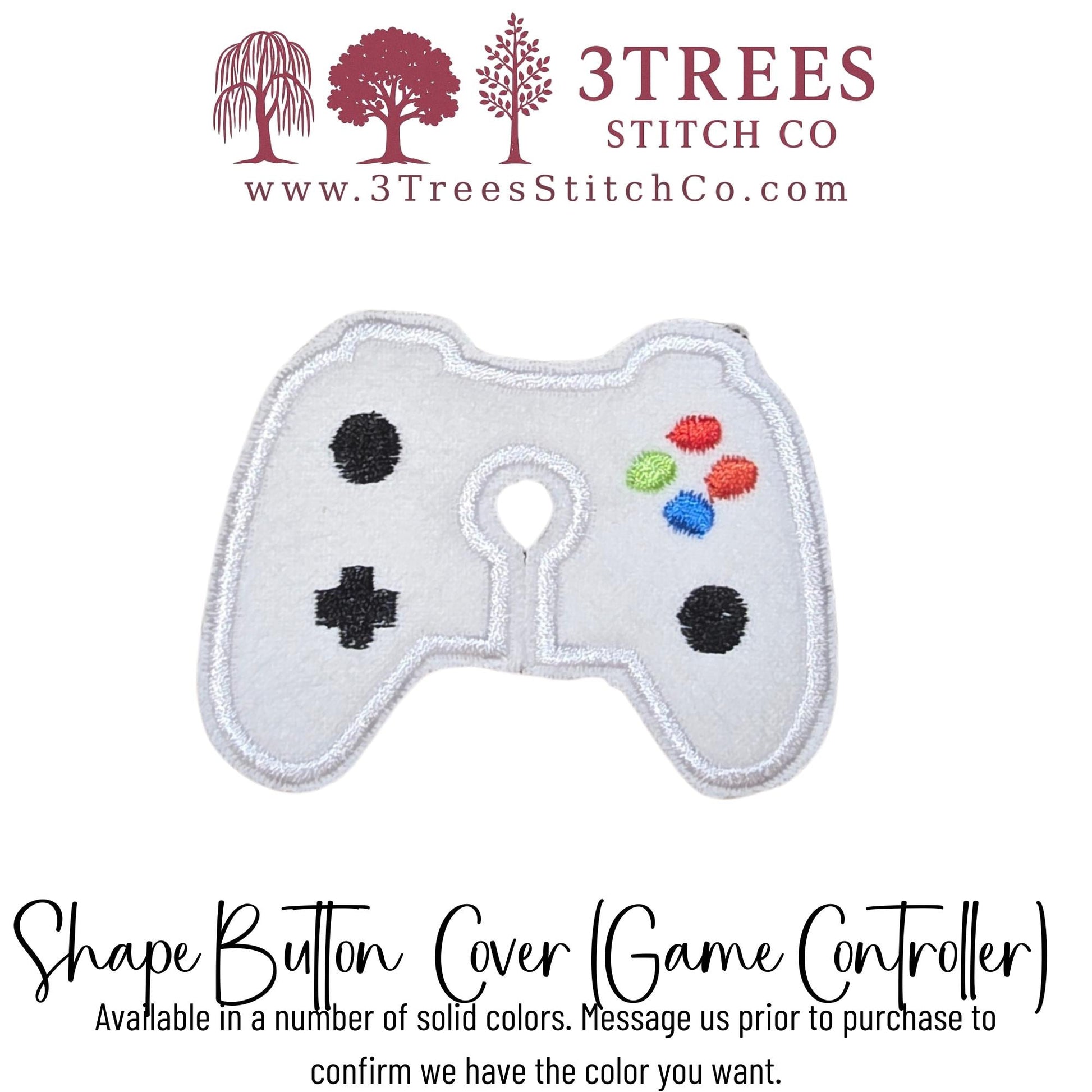 Game Controller Shape - Gtube GJtube Peg Tube Feeding Tube - Button Covers