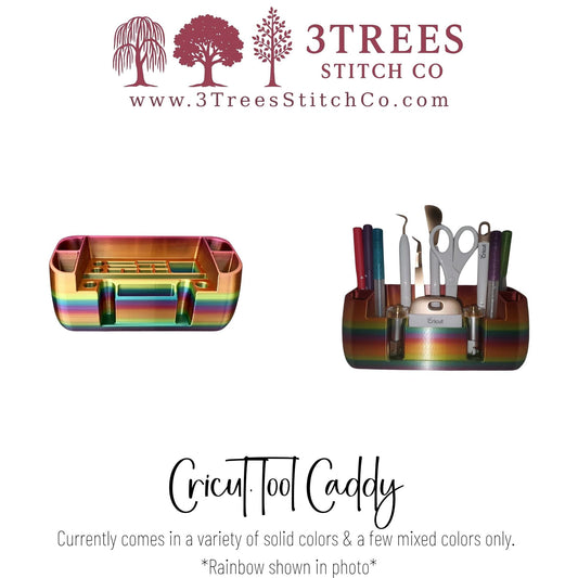 Cricut Tool Caddy Organizer – Holds Weeding Tools, Scissors, Pens & More – Multiple Colors – Desk Organizer for Crafters