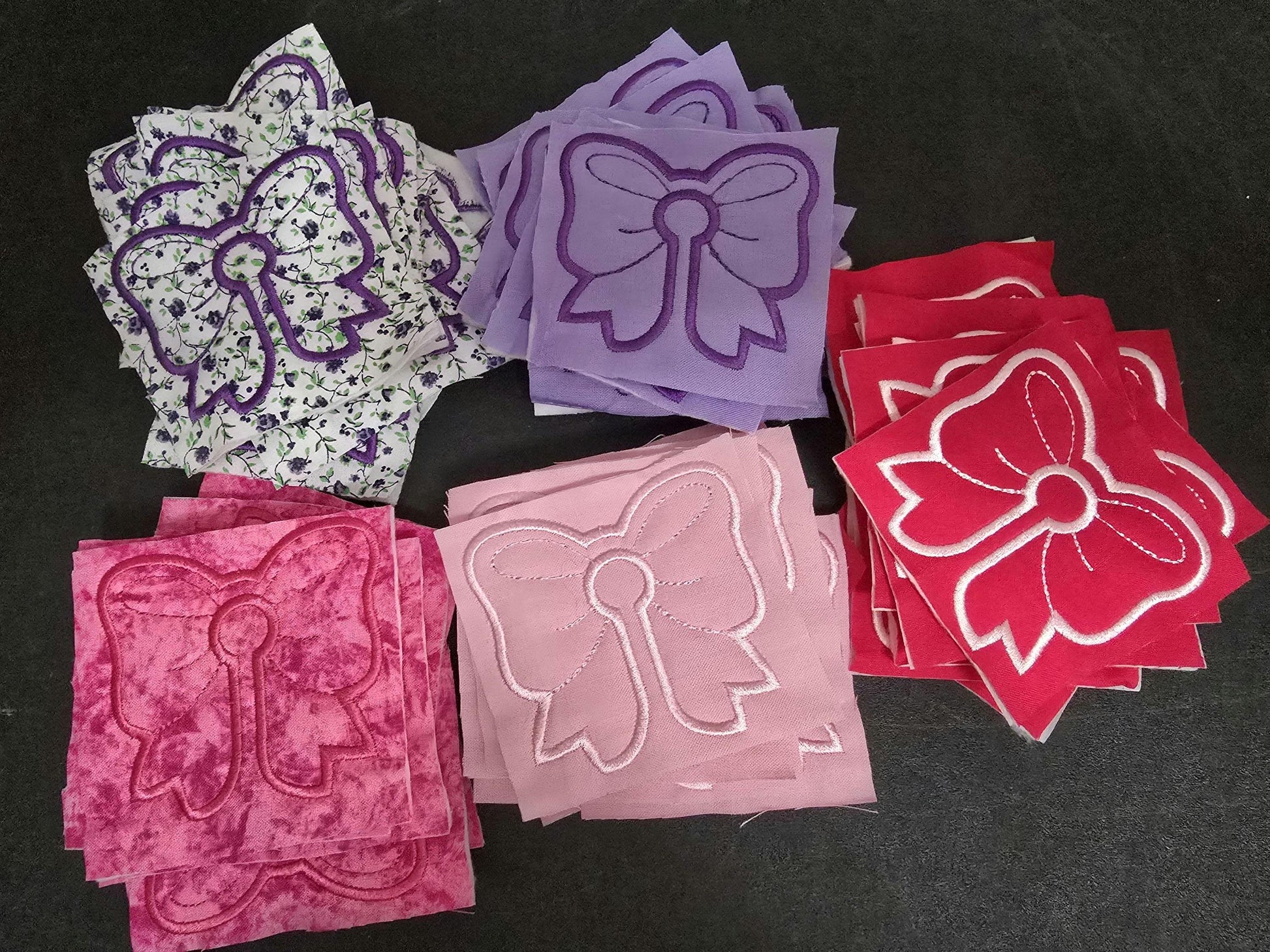 Bow Shape Mystery Pack - Gtube GJtube Peg Tube Feeding Tube - Button Covers