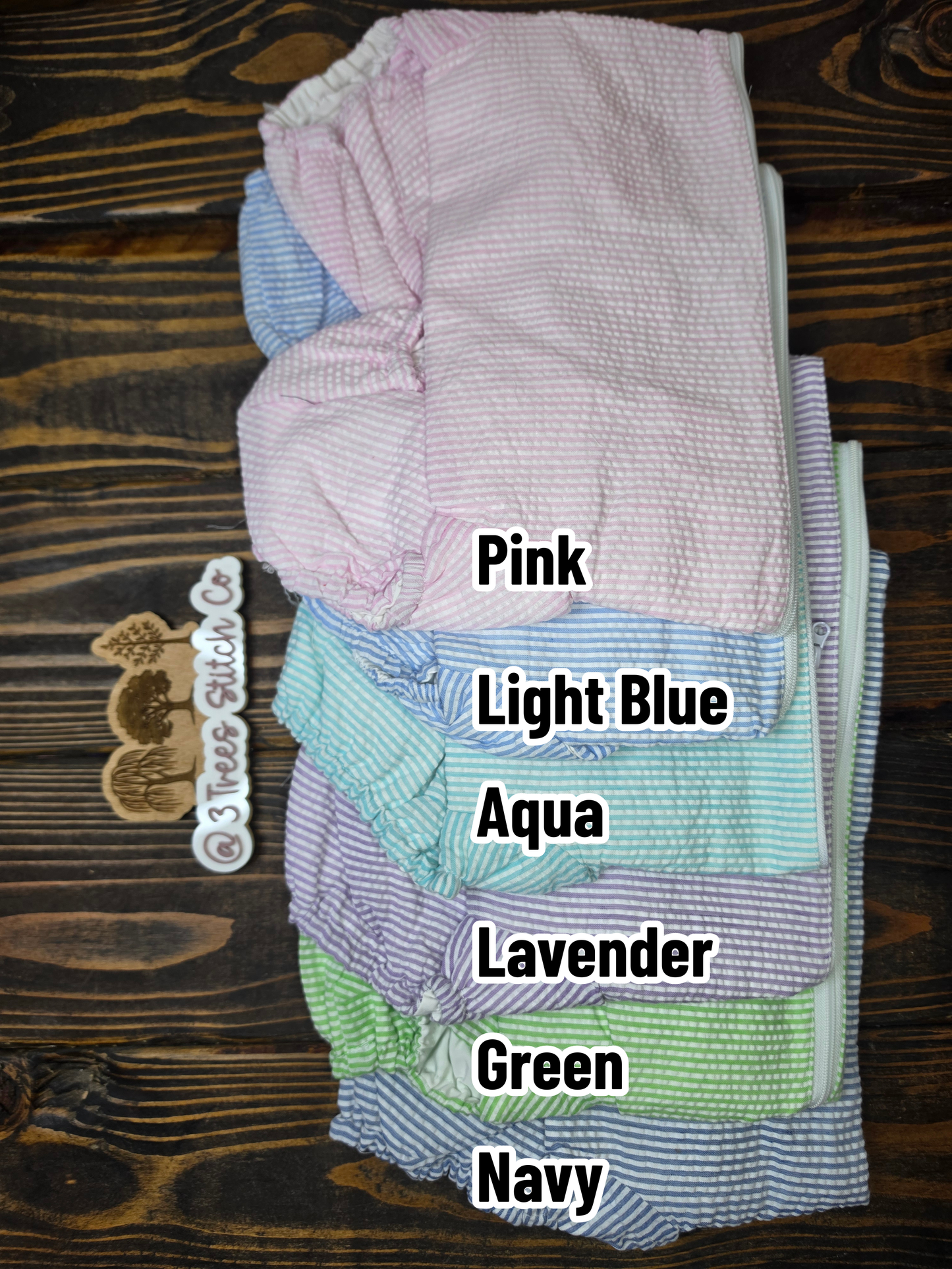Seersucker Puddle Jumper Cover - Monogrammed Swim Float Cover for Kids