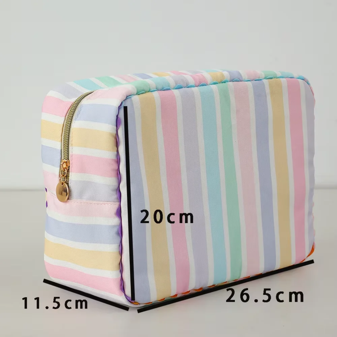 PRE-ORDER Canvas Tote Bag/Cosmetic Bag (Ric Rac Trim)