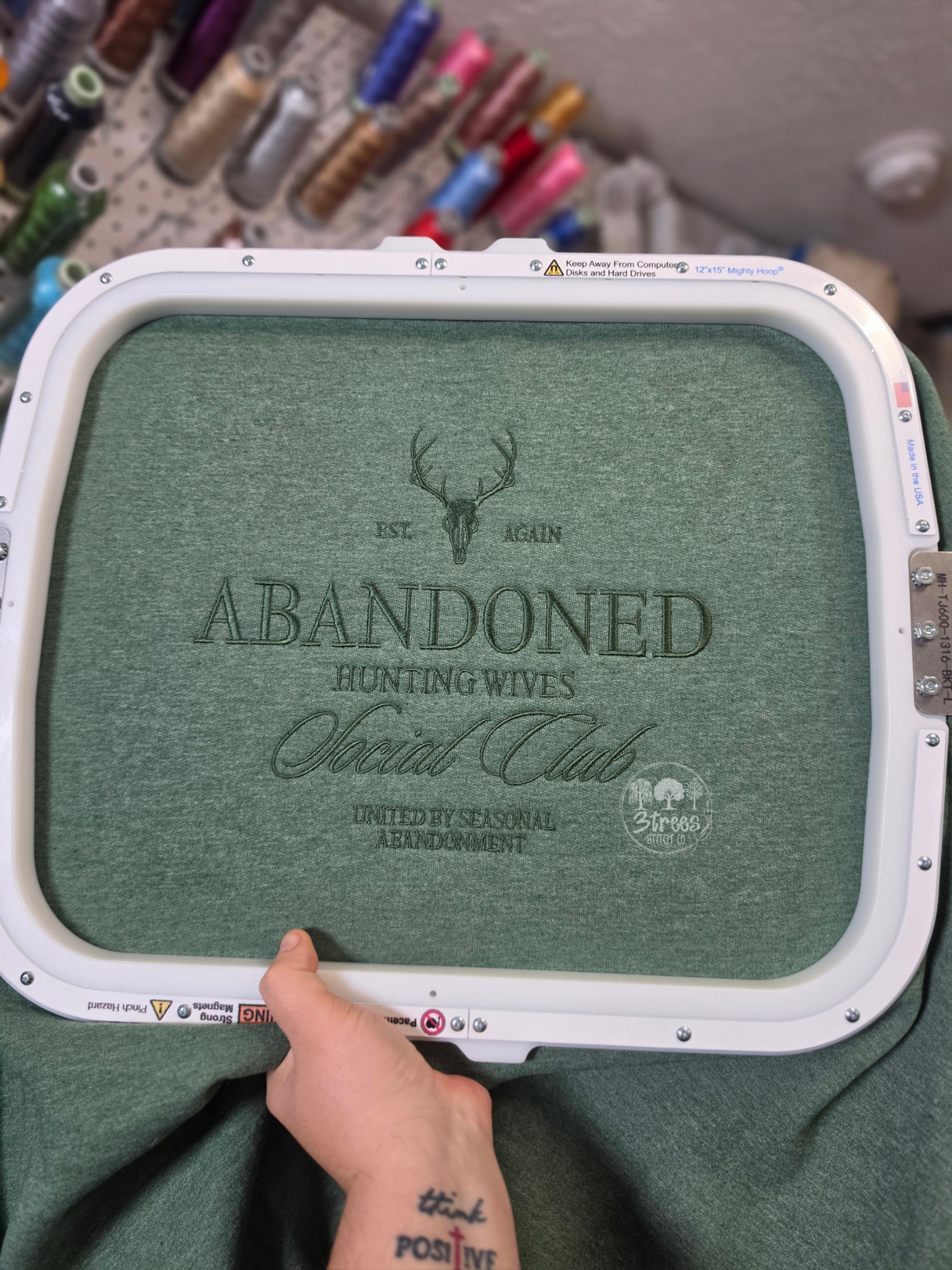 Abandoned Hunting Wife Crewneck