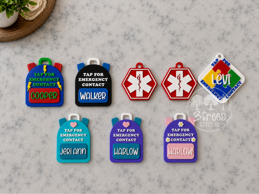 NFC Tags (3D Printed)