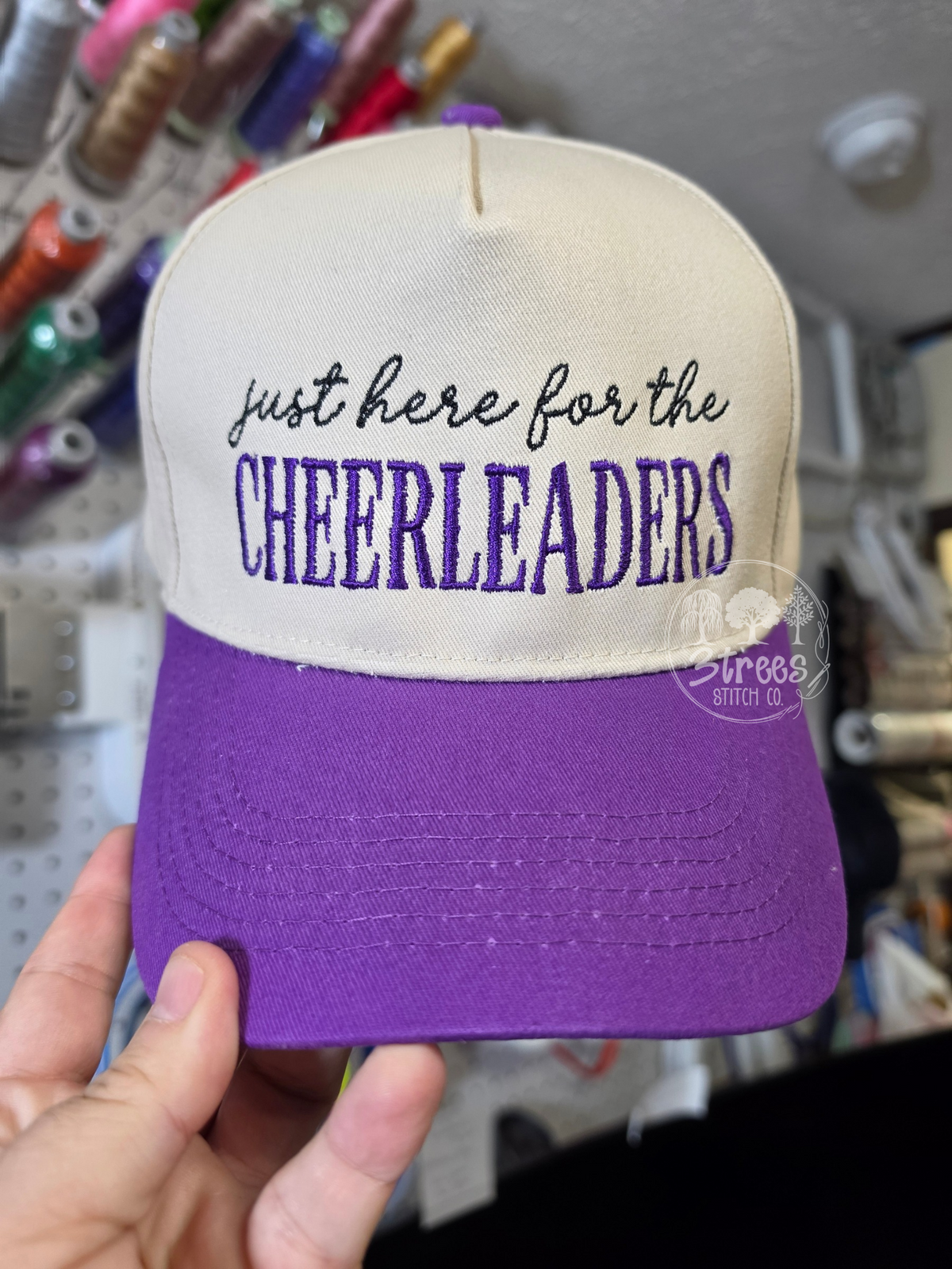 "Just here for the cheerleaders" Hat