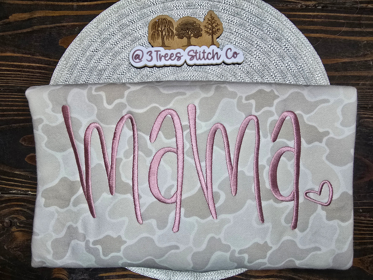 Grey Camo Sweatshirt