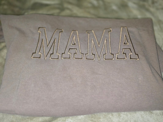 "MAMA" Monochrome Long Sleeve