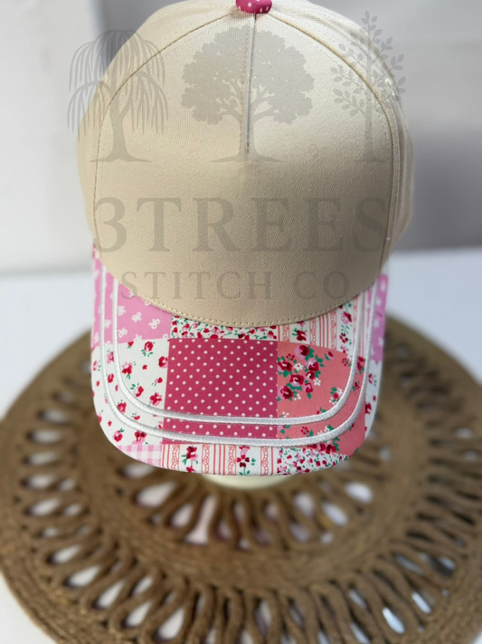 Patchwork Embroidered Hat