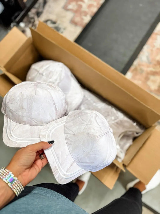 White Camo Hat