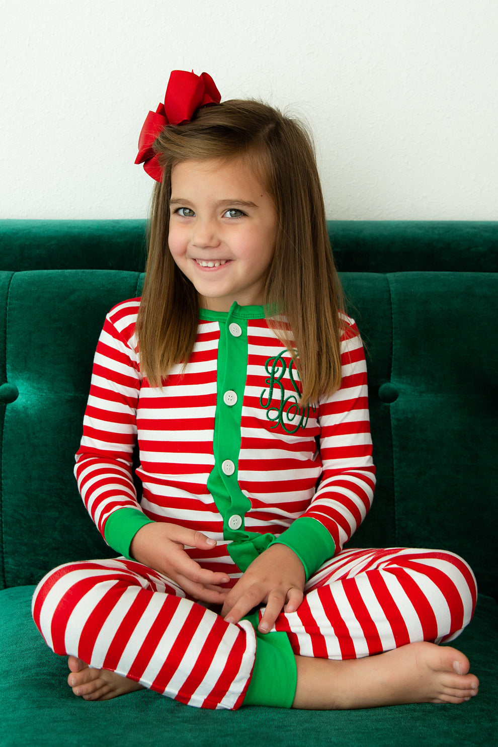 Unisex Faux Butt Flap Christmas Jammies-Basics